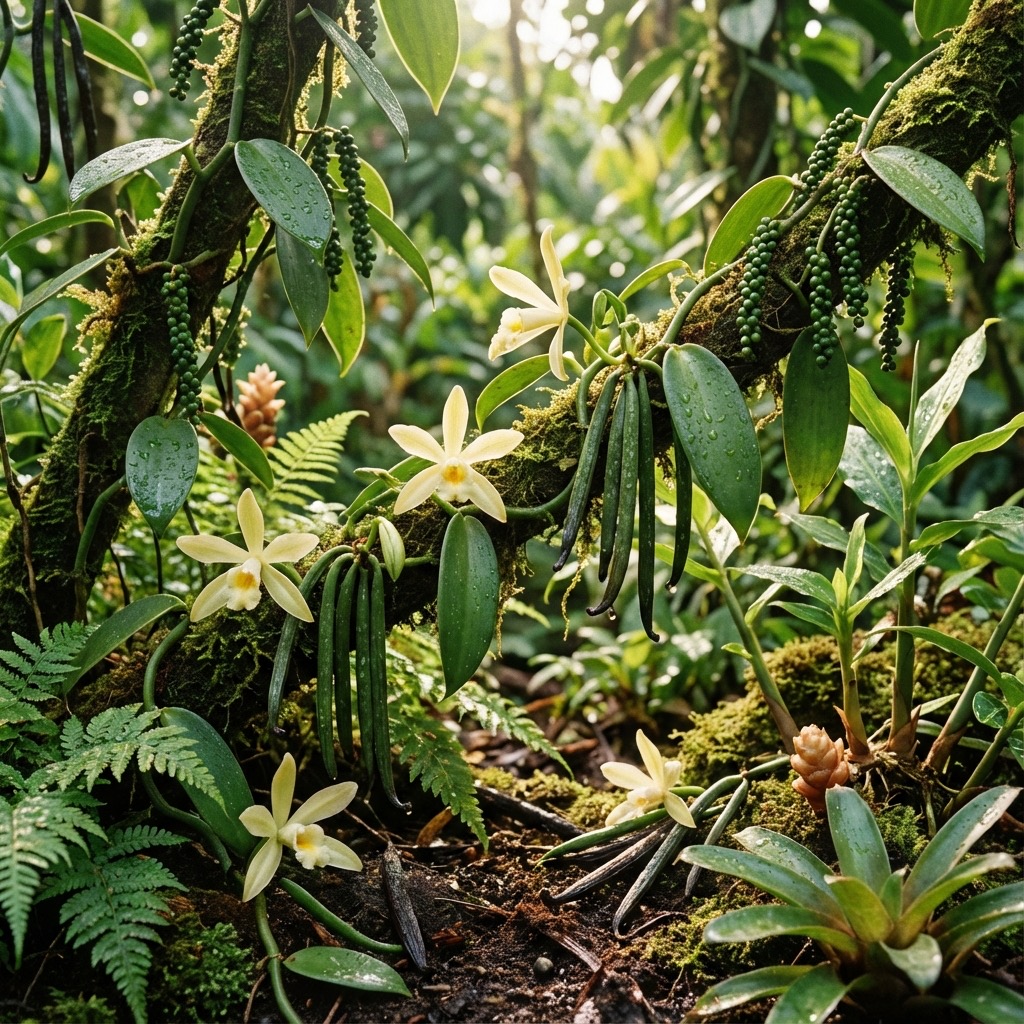 Spice Plants (Ginger, Turmeric, Temulawak)